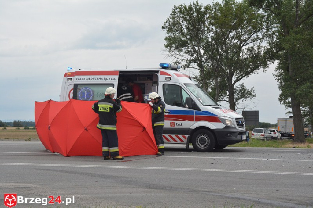 Wypadek na obwodnicy Grodkowa. 5 osób poszkodowanych