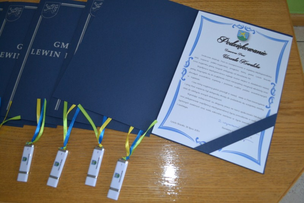 Podziękowania za zaangażowanie