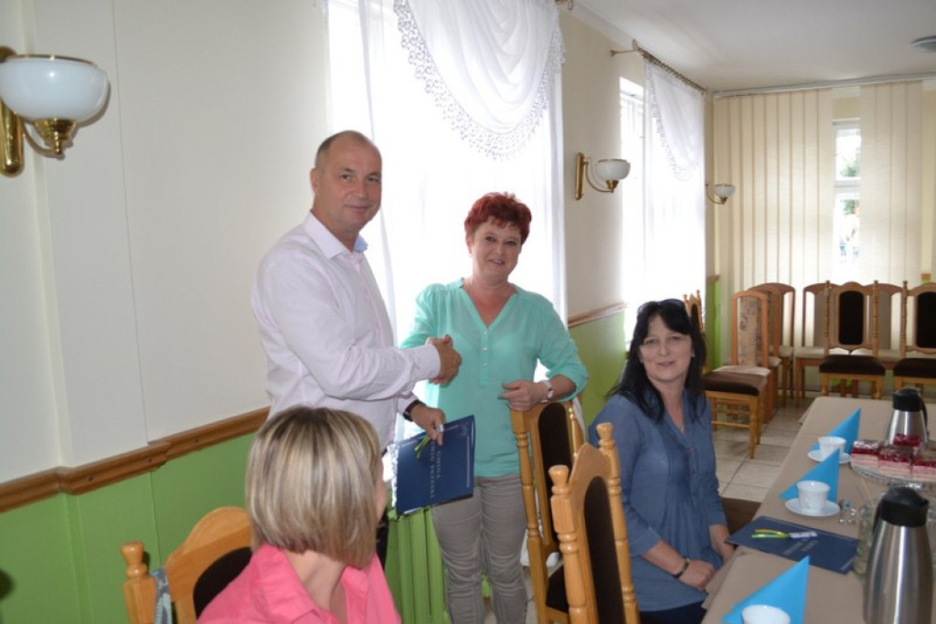 Podziękowania za zaangażowanie