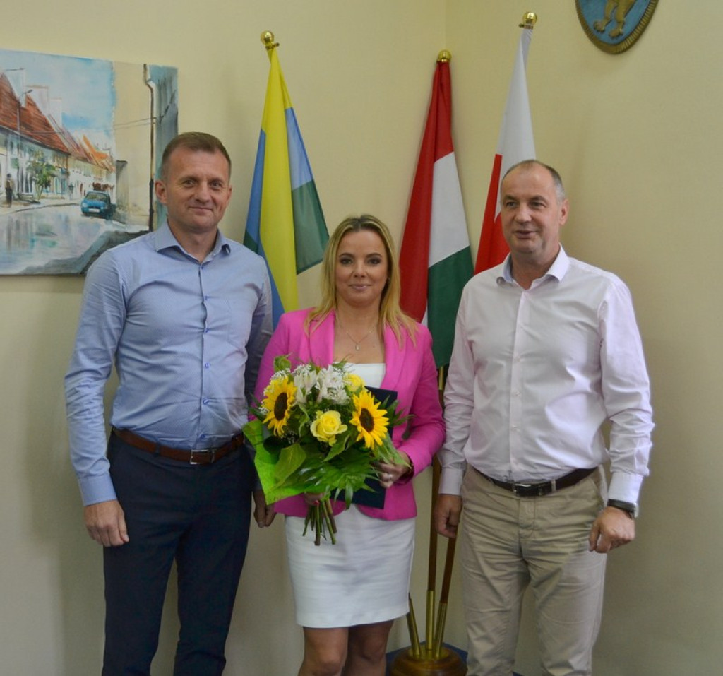 Jubileusze pracy zawodowej w Urzędzie Miejskim w Lewinie Brzeskim