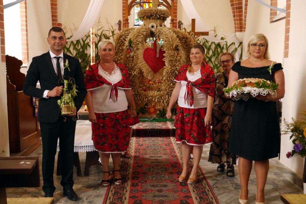 Dożynki wiejskie w Gierszowicach