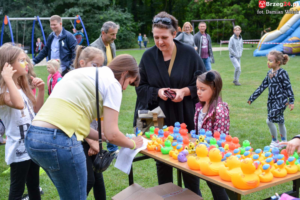 215 kaczek stanęło do wyścigu w Parku Wolności!
