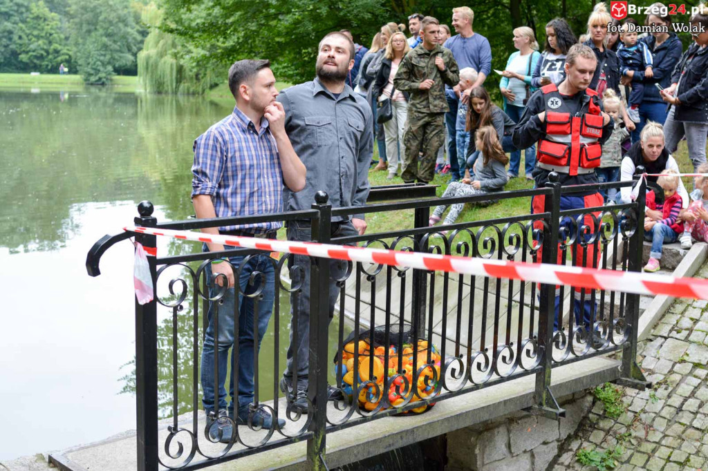 215 kaczek stanęło do wyścigu w Parku Wolności!