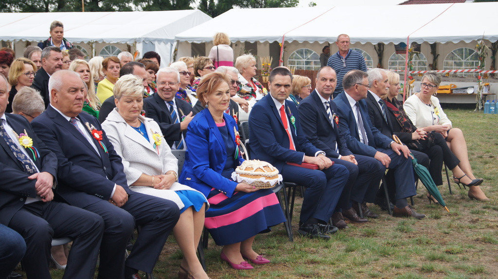 Skorogoszcz na dożynkach powiatowych w Lubszy