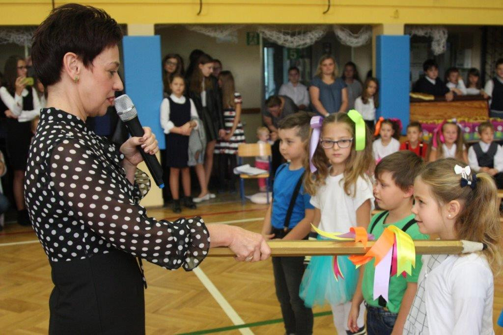 Uroczyste pasowanie w Ósemce