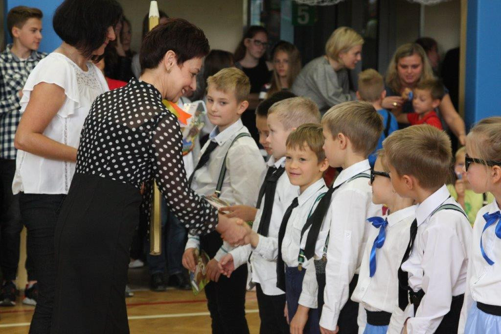 Uroczyste pasowanie w Ósemce