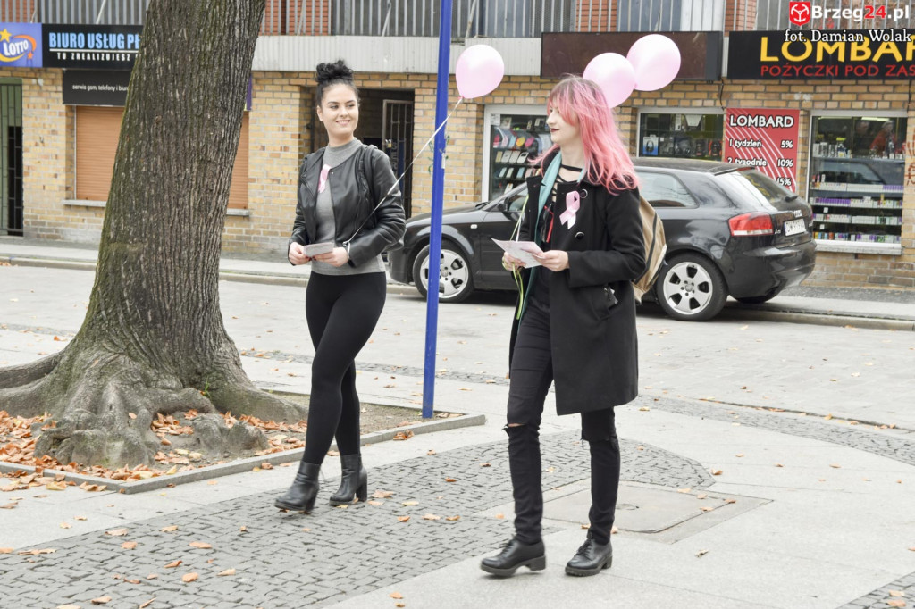 Trzeci Marsz Różowej Wstążki w Brzegu [fotorelacja]