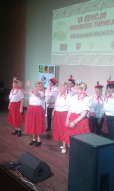 KGW z Chróściny na VI Wojewódzkim Turnieju Kół Gospodyń w Prószkowie