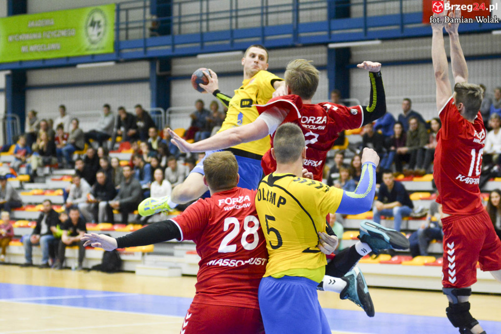 Zimny prysznic dla Olimpu. Pierwsza przegrana we Wrocławiu