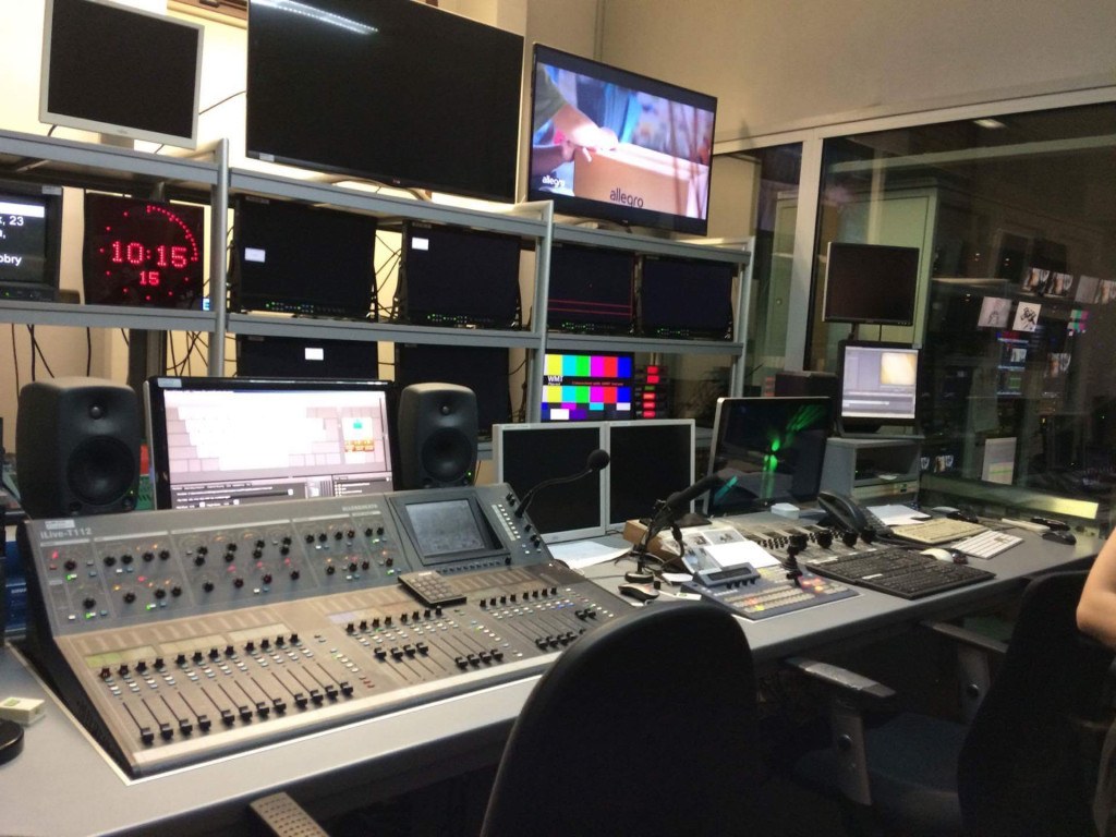 Wizyta uczniów Ekonomika w TVP3 Opole