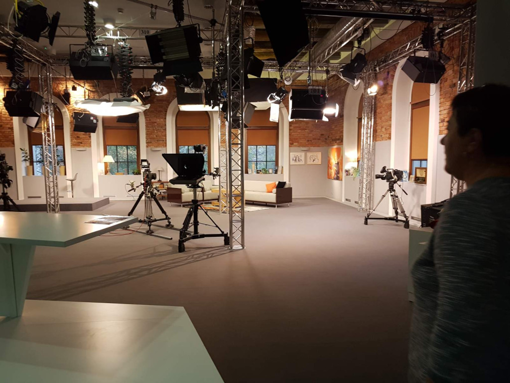 Wizyta uczniów Ekonomika w TVP3 Opole