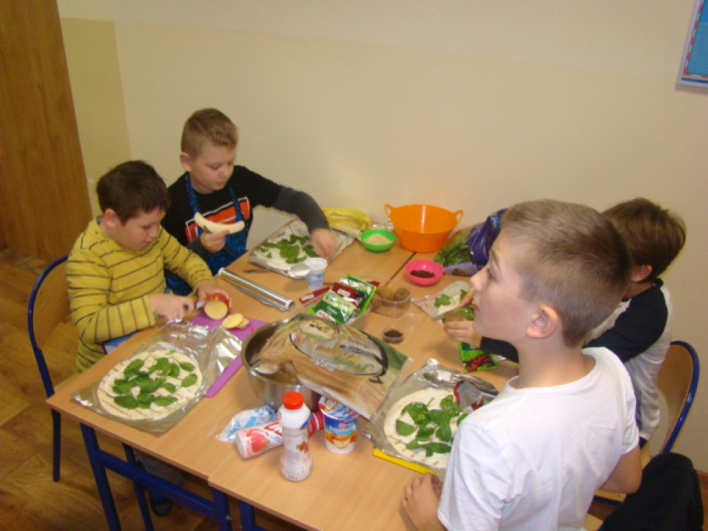 Bez cukur i smacznie- warsztaty kulinarne w PSP w Łosiowie