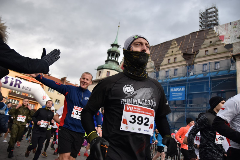 VII Brzeski Bieg Niepodległości [fotorelacja]