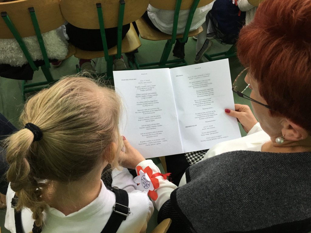 Apel z okazji Dnia Niepodległości w Michałowie