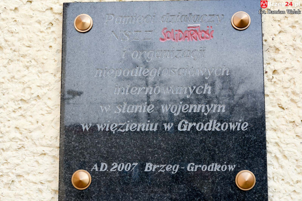 Grodków upamiętnił wprowadzenie stanu wojennego [fotorelacja]