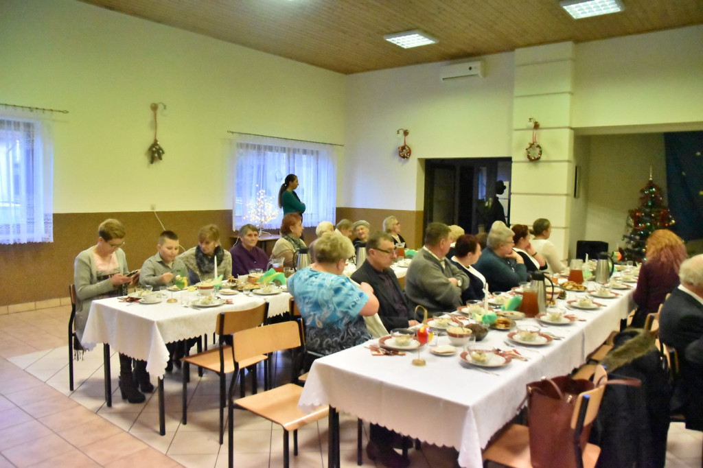 Świątecznie i serdecznie. Spotkanie wigilijne w Gierszowicach