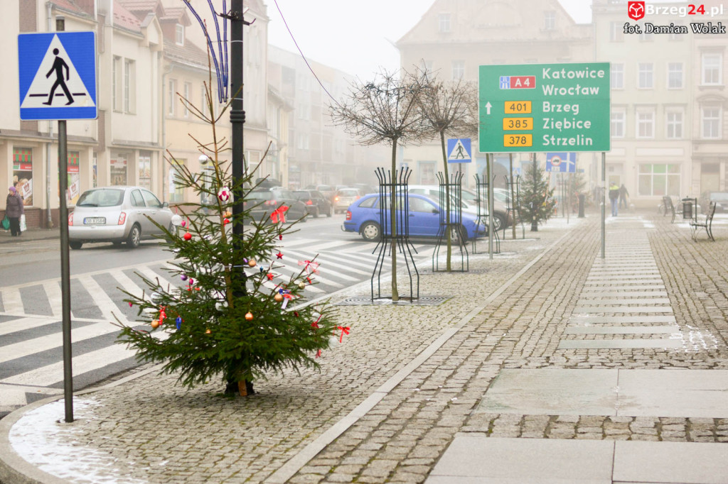 Przedszkolaki i uczniowie udekorowali świąteczne drzewka