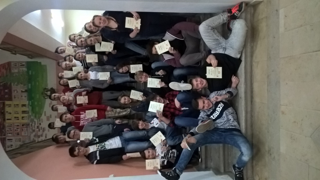 Wieczór z matematyką w Publicznej Szkole Podstawowej w Lewinie Brzeskim