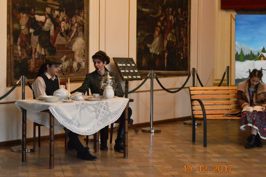 Jasełka na Zamku Piastów Śląskich w wykonaniu uczniów PSP nr 1