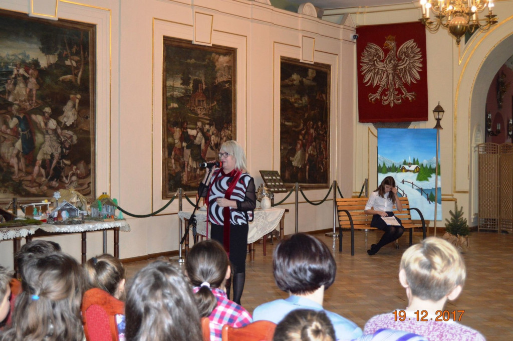 Jasełka na Zamku Piastów Śląskich w wykonaniu uczniów PSP nr 1