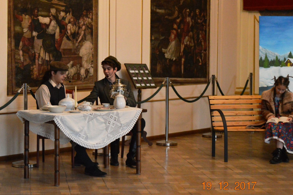 Jasełka na Zamku Piastów Śląskich w wykonaniu uczniów PSP nr 1