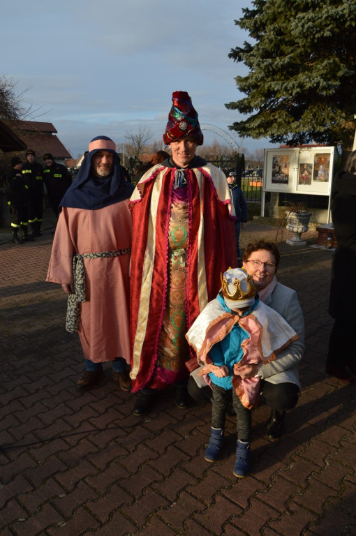 Pierwszy Orszak Trzech Króli w Lubszy