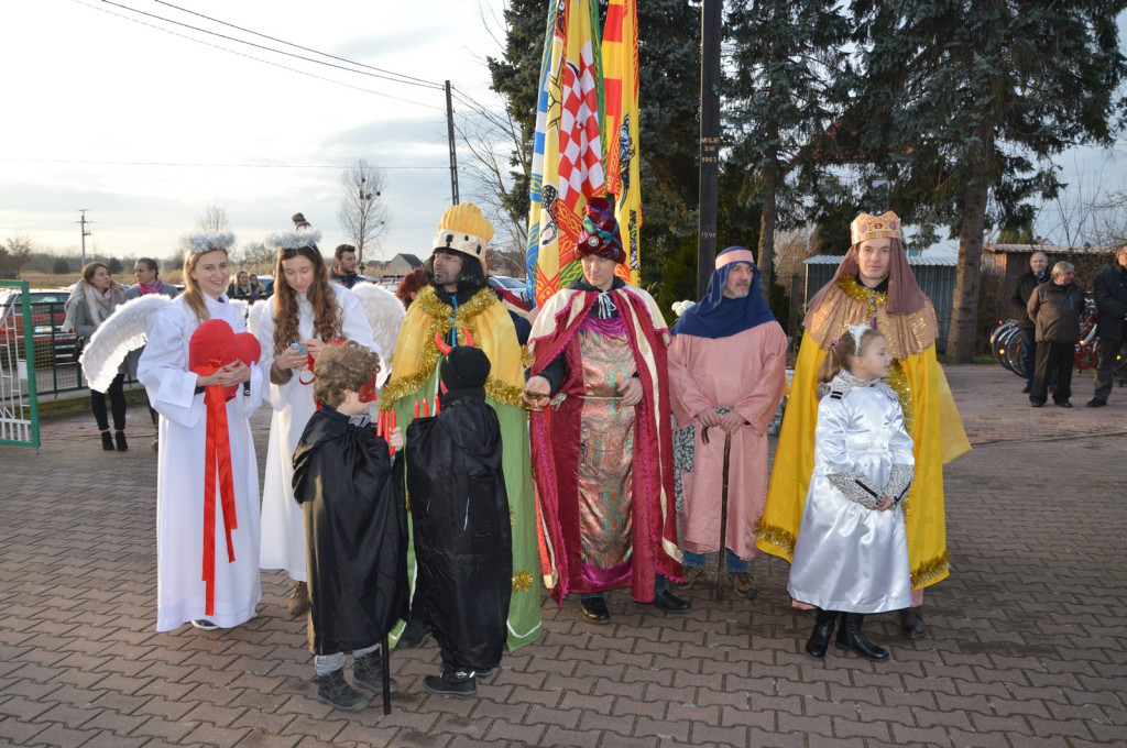 Pierwszy Orszak Trzech Króli w Lubszy