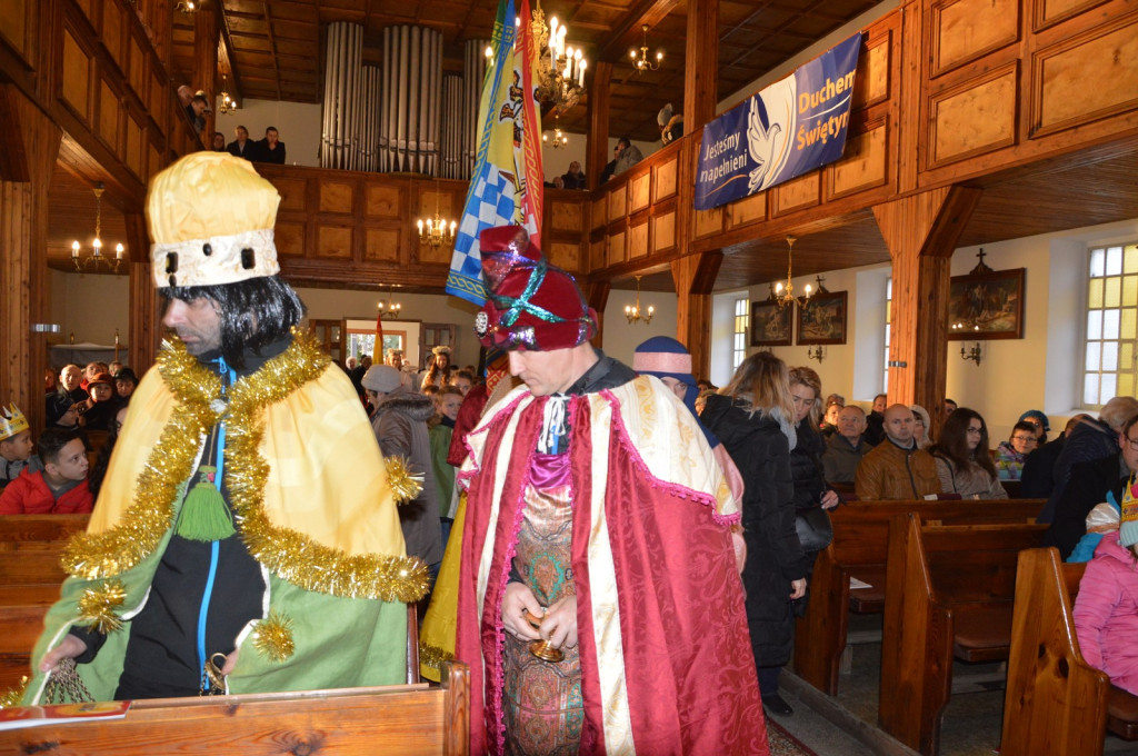 Pierwszy Orszak Trzech Króli w Lubszy
