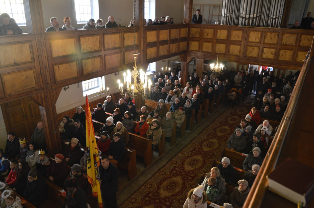 Pierwszy Orszak Trzech Króli w Lubszy