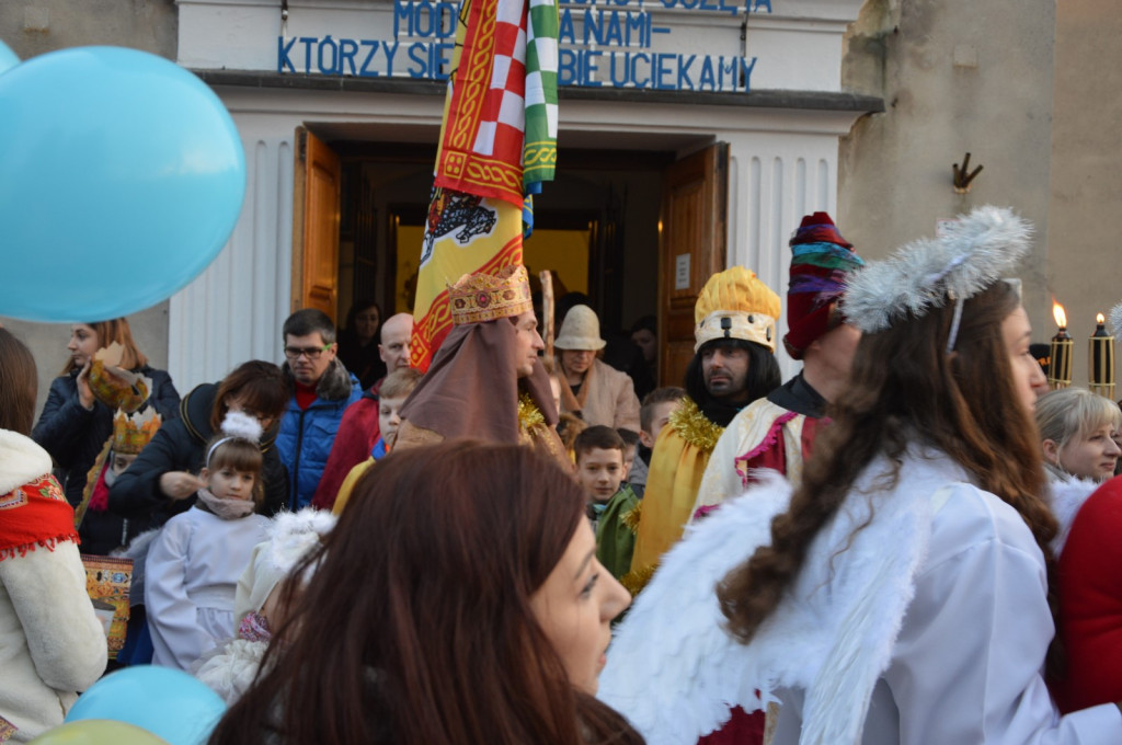 Pierwszy Orszak Trzech Króli w Lubszy