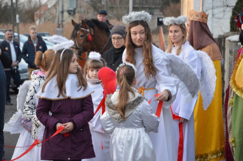 Pierwszy Orszak Trzech Króli w Lubszy