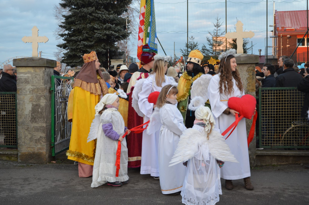 Pierwszy Orszak Trzech Króli w Lubszy