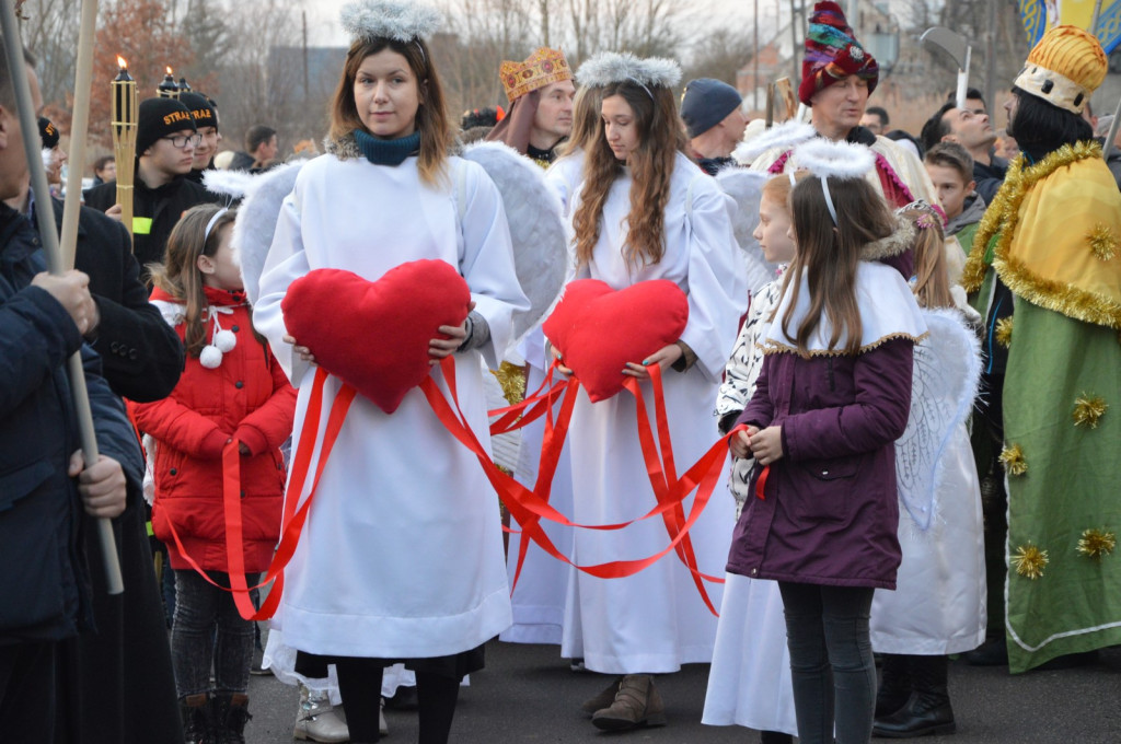 Pierwszy Orszak Trzech Króli w Lubszy