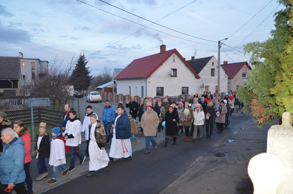 Pierwszy Orszak Trzech Króli w Lubszy