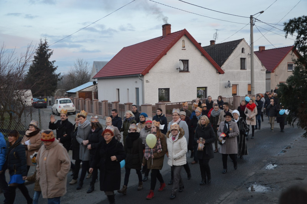 Pierwszy Orszak Trzech Króli w Lubszy