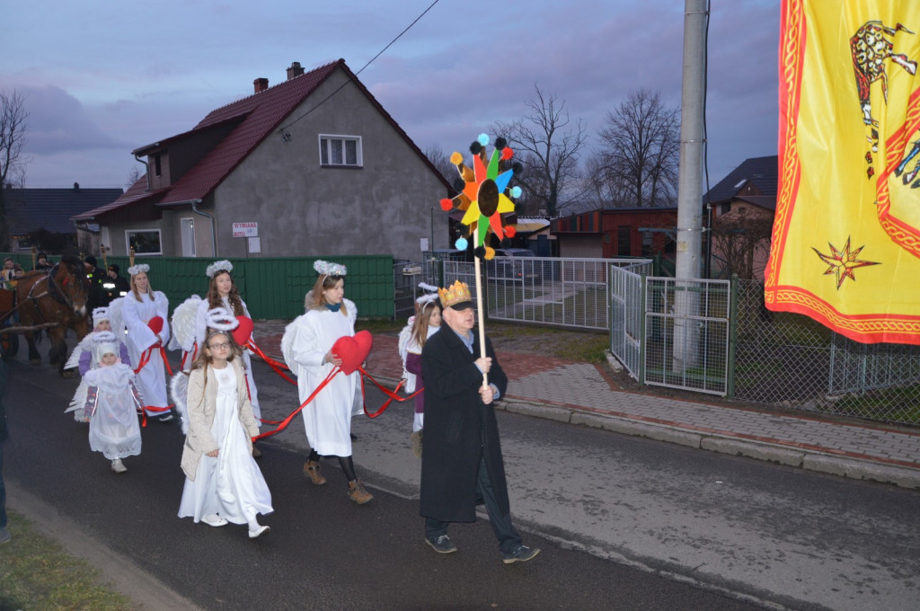 Pierwszy Orszak Trzech Króli w Lubszy