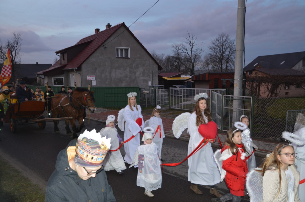 Pierwszy Orszak Trzech Króli w Lubszy