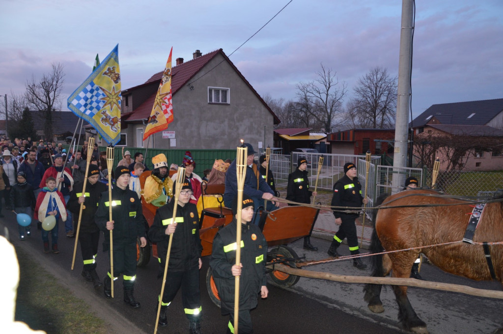 Pierwszy Orszak Trzech Króli w Lubszy