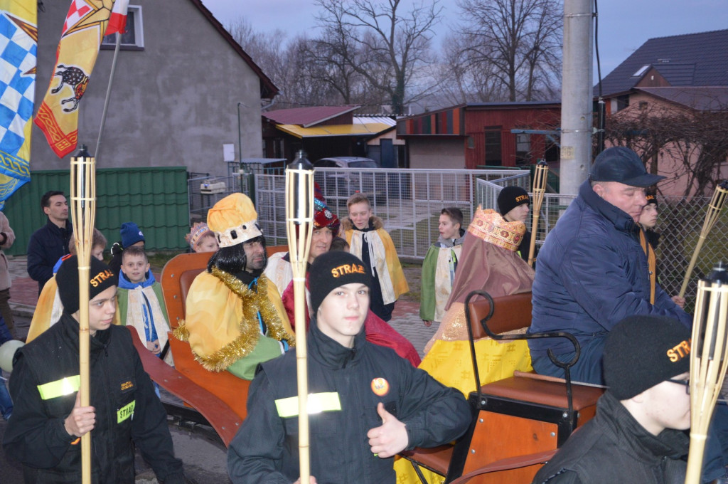 Pierwszy Orszak Trzech Króli w Lubszy