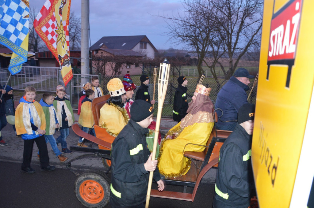 Pierwszy Orszak Trzech Króli w Lubszy
