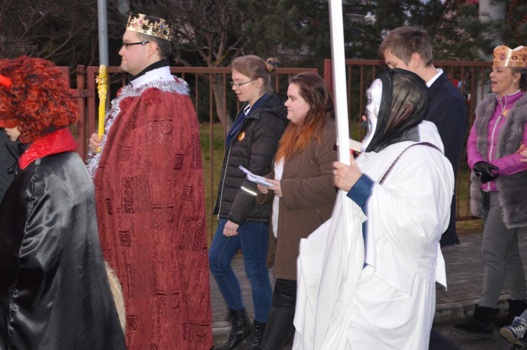 Pierwszy Orszak Trzech Króli w Lubszy