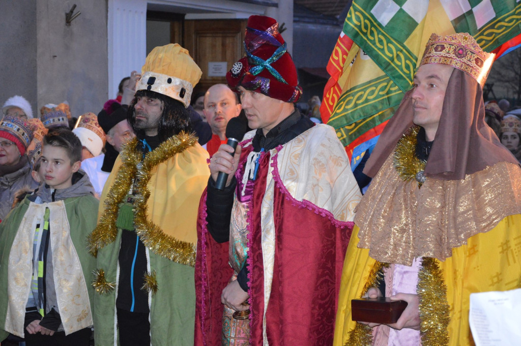 Pierwszy Orszak Trzech Króli w Lubszy