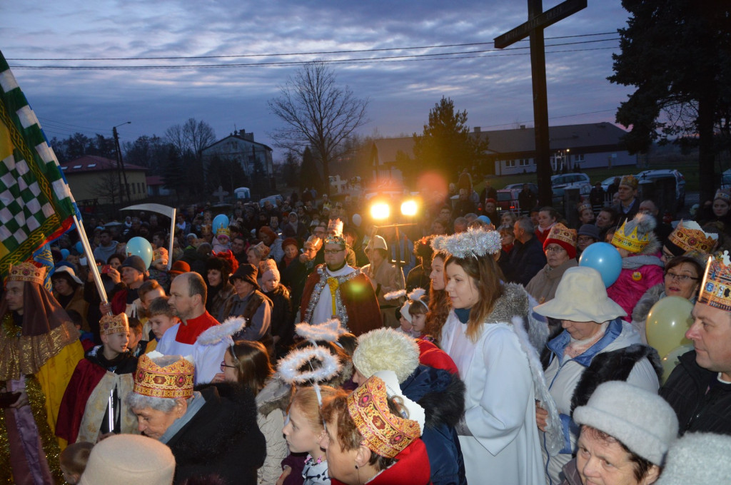 Pierwszy Orszak Trzech Króli w Lubszy