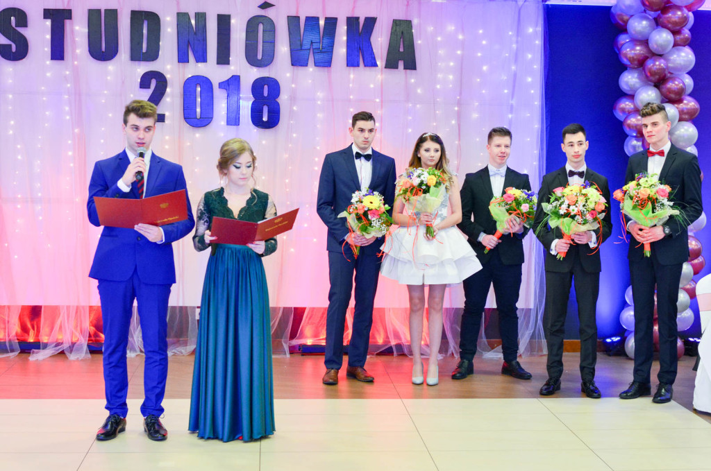 Studniówki 2018: Bal maturalny Zespołu Szkół Ekonomicznych w Brzegu [fotogaleria]