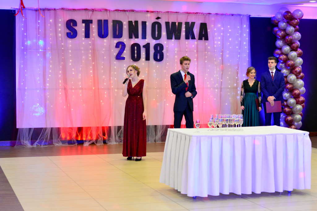 Studniówki 2018: Bal maturalny Zespołu Szkół Ekonomicznych w Brzegu [fotogaleria]