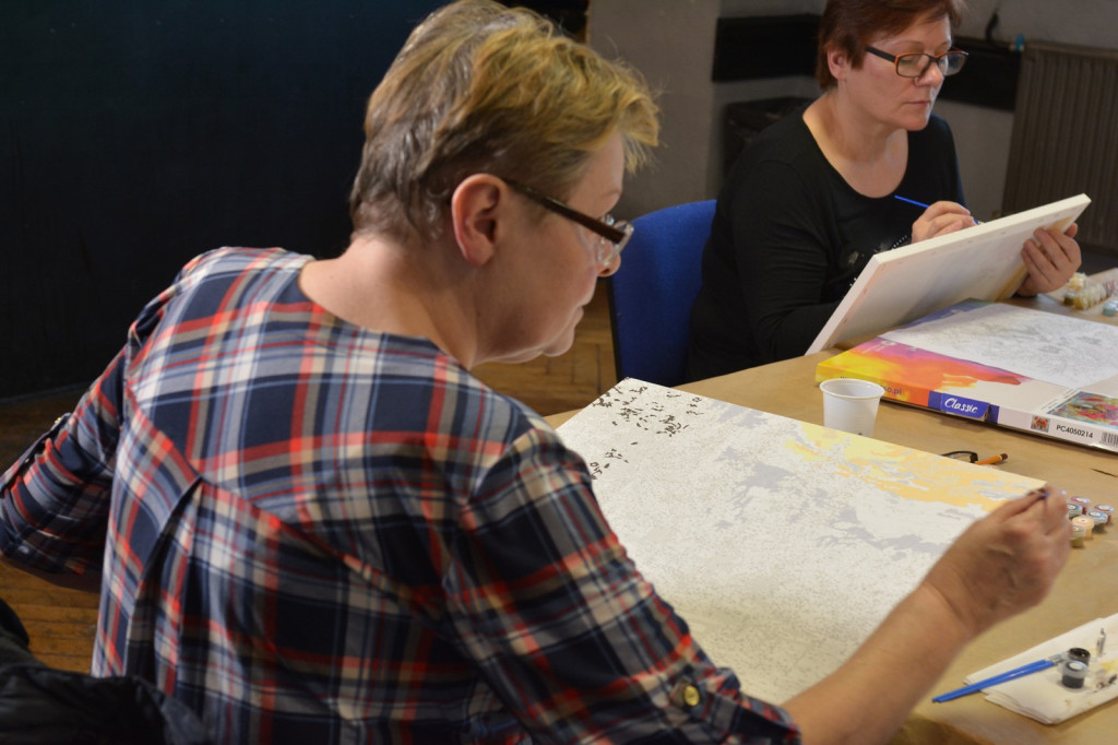 Warsztaty plastyczne dla dorosłych w Grodkowie