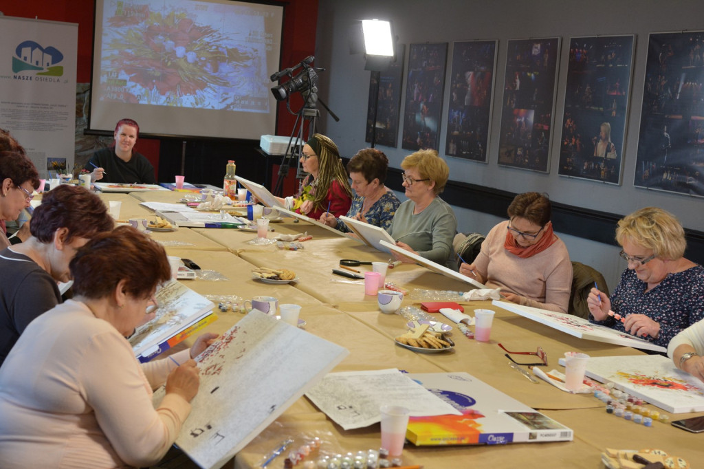 Warsztaty plastyczne dla dorosłych w Grodkowie