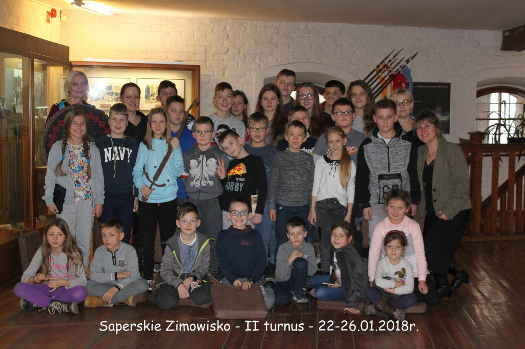 Saperskie zimowisko z Klubem 1 Pułku Saperów w Brzegu