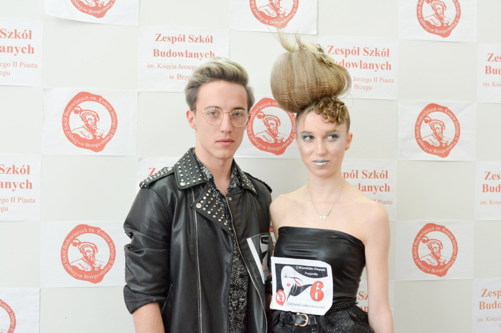 I Wojewódzka Olimpiada Fryzjerska w ZSB Brzeg [fotorelacja]