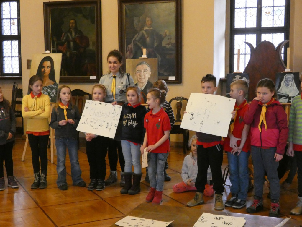 Warsztaty dla harcerzy w Zamku Piastów Śląskich